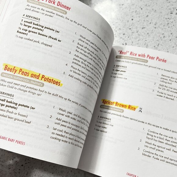 201 Organic Baby Purées Book By Tamika L. Gardner - Picture 3 of 3